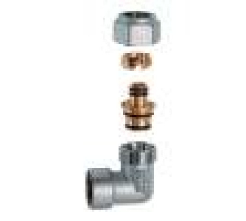 Угольник цанговый FAR 3/4 ВР с концовкой для металлопластиковых труб 32х3 мм FC 5311 34 276275