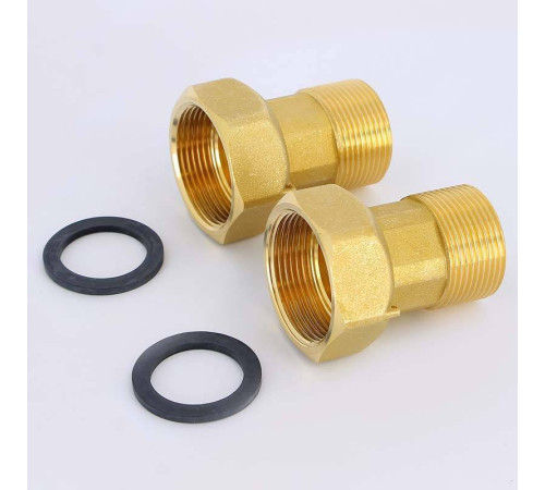 Разъемные соединения для водосчетчиков Tiemme пломбируемые 1 1/2 x 1 1/4 (2 шт) 1500094