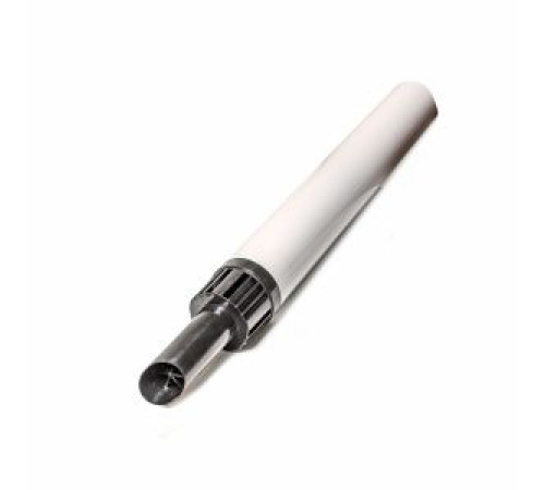 Комплект коаксиального дымохода Gekon 60/100 мм L=1000 мм алюминий Антилед хомут фланец проставка GKD K60100L1ALPA