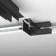 Slim Magnetic Коннектор угловой для встраиваемого шинопровода под ГКЛ 9,5мм черный 85214/00 85214/00