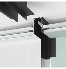 Slim Magnetic Коннектор угловой внутренний для встраиваемого шинопровода под ГКЛ 9,5мм черный 85213/00 85213/00