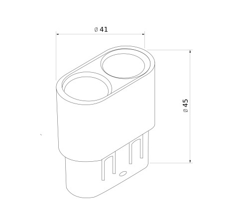 Slim Magnetic M02 Трековый светильник 4W 4200K Smally черный 85510/01 85510/01