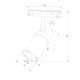 Slim Magnetic R02 Трековый светильник 12W 4200K черный 85012/01 85012/01
