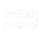 Slim Magnetic Трековый светильник 4W 4000K Cally (черный ) 85172/01
