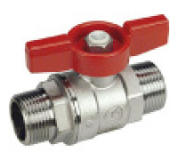 Кран шаровой Giacomini R253 1/2 НР-НР ручка-бабочка R253X003