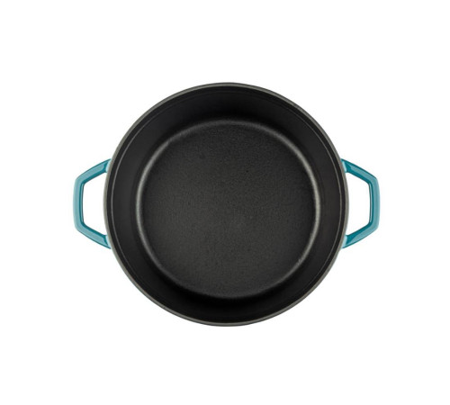 Кастрюля глубокая Hascevher Yeni Derin 28 см синяя A908028