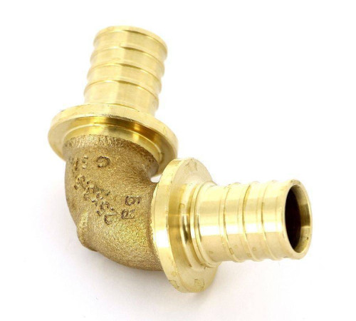 Угольник REHAU RAUTITAN RX 25 мм бронза 377703