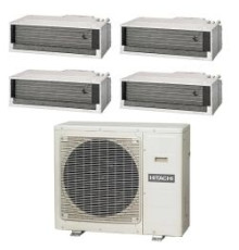 Мульти сплит-система Hitachi RAM-110NP5E/2xRAD-25RPE/RAD-50RPE