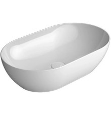 Раковина-чаша накладная GSI Pura 600х370 мм белый глянцевый 883411