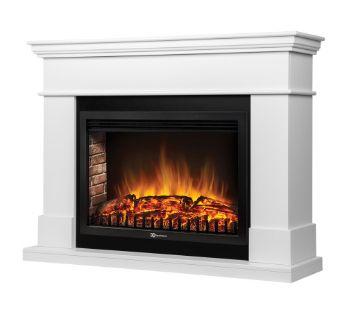 Каминокомплект Electrolux California 30 белый с очагом EFP/P-3020LS N 1748163