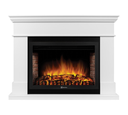 Каминокомплект Electrolux California 30 белый с очагом EFP/P-3020LS N 1748163