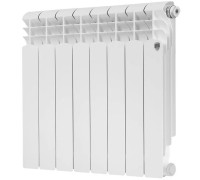 Радиатор биметаллический Royal Thermo MONOBLOCK B 500 8 секций боковое подключение НС-1138417