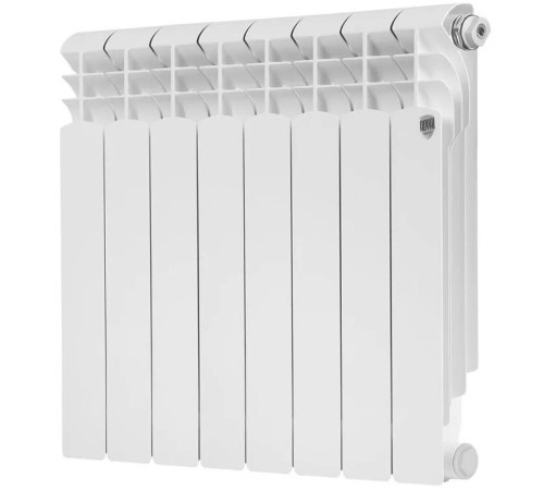 Радиатор биметаллический Royal Thermo MONOBLOCK B 500 8 секций боковое подключение НС-1138417
