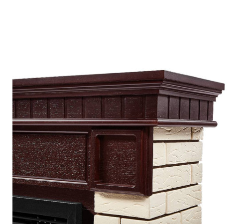 Каминокомплект Electrolux Bricks 30 камень бежевый шпон темный дуб с очагом EFP/P-3020LS N 1748160