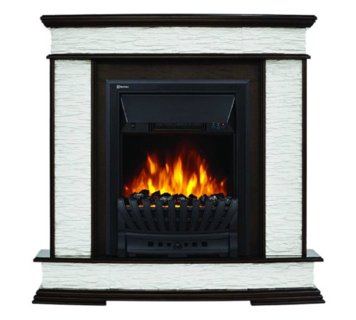 Каминокомплект Firelight Scala Classic с очагом Electrolux EFP/P-1020LS темный дуб/белый сланец НС-1421134