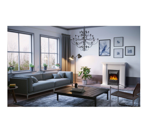 Портал для электрокамина Firelight Uno Classic белый НС-1506414