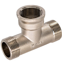 Тройник латунный СТМ 1/2 НР-ВР-НР НС-1213973