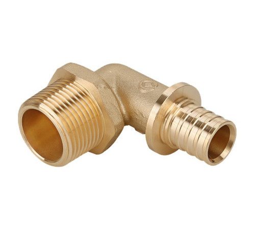 Угольник-переходник Gappo латунный 32-R 3/4 наружная резьба G1312.3205