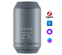 Термостат радиаторный электронный Royal Thermo Smart Heat 2.0 серебристый НС-1735440