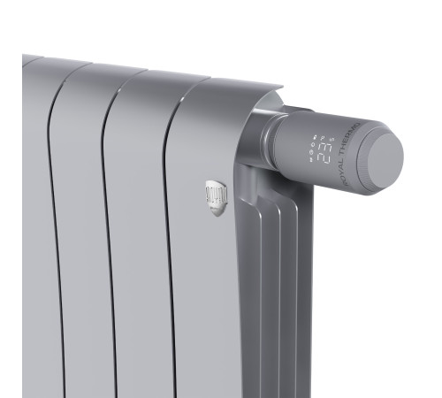 Термостат радиаторный электронный Royal Thermo Smart Heat 2.0 серебристый НС-1735440