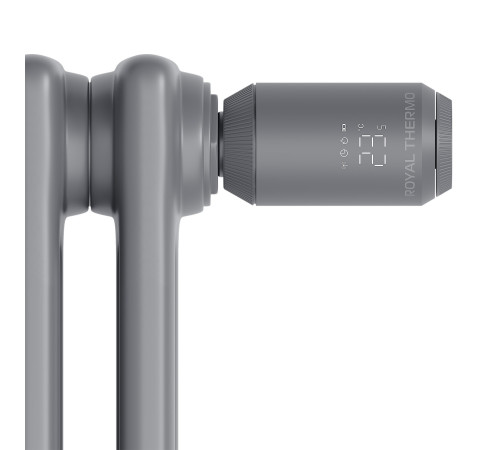 Термостат радиаторный электронный Royal Thermo Smart Heat 2.0 серебристый НС-1735440