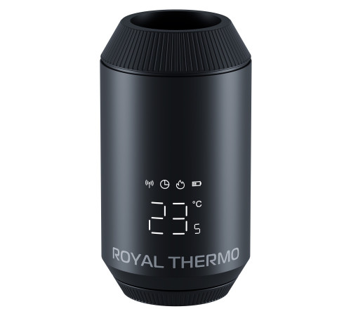 Термостат радиаторный электронный Royal Thermo Smart Heat 2.0 черный НС-1735445