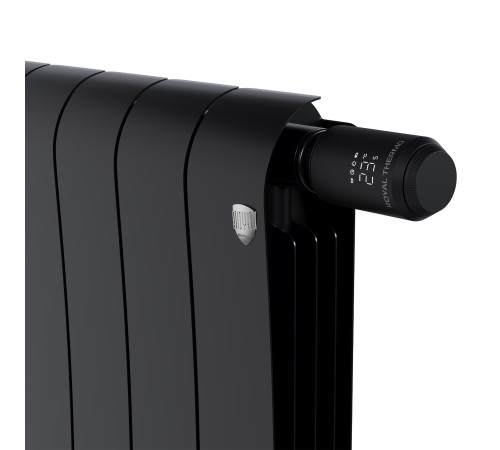Термостат радиаторный электронный Royal Thermo Smart Heat 2.0 черный НС-1735445