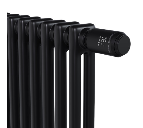 Термостат радиаторный электронный Royal Thermo Smart Heat 2.0 черный НС-1735445