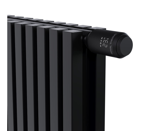 Термостат радиаторный электронный Royal Thermo Smart Heat 2.0 черный НС-1735445