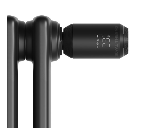 Термостат радиаторный электронный Royal Thermo Smart Heat 2.0 черный НС-1735445