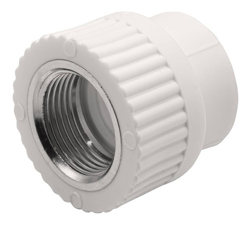 Муфта комбинированная Thermolight PP-R 25x3/4 ВР белая 1620499