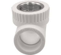 Тройник комбинированный THERMOLIGHT PP-R 32х3/4х32 мм ВР белый НС-1620589