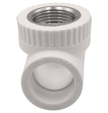 Тройник комбинированный THERMOLIGHT PP-R 32х3/4х32 мм ВР белый НС-1620589