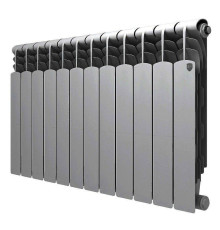 Радиатор биметаллический Royal Thermo Revolution Bimetall 500 2.0 12 секций Silver Satin 1425277