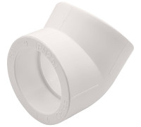 Угольник 45° PP-R THERMOLIGHT 50 мм белый НС-1620656