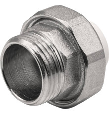Муфта комбинированная разъемная THERMOLIGHT PP-R НР 20х1 белая НС-1620528