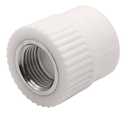 Муфта комбинированная Thermolight PP-R 25x1/2 ВР белая 1620498