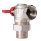 Кран шаровой угловой Royal Thermo OPTIMAL 1 НГ бабочка RTE 07.025