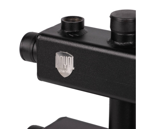 Коллектор распределительный Royal Thermo 3 контура (1 вверх, 1 вниз, 1 вбок) RTE 50.125.02 D