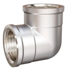 Угольник 90° LD Pride DN15 ВВ латунь никелированная 47.90.ВВ.15.Н