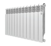 Радиатор биметаллический Royal Thermo Revolution B 500 12 секций боковое подключение 1682418