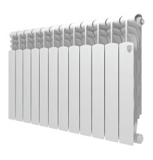 Радиатор биметаллический Royal Thermo Revolution B 500 12 секций боковое подключение 1682418