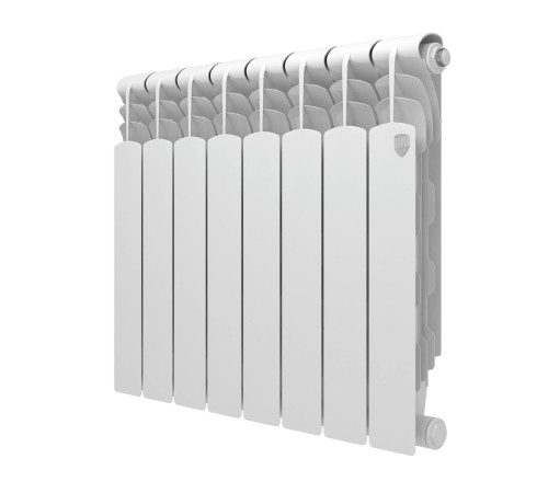 Радиатор биметаллический Royal Thermo Revolution B 500 8 секций боковое подключение 1682421
