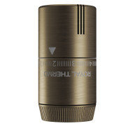 Термоголовка жидкостная Royal Thermo Design M30x1.5 бронза НС-1706257