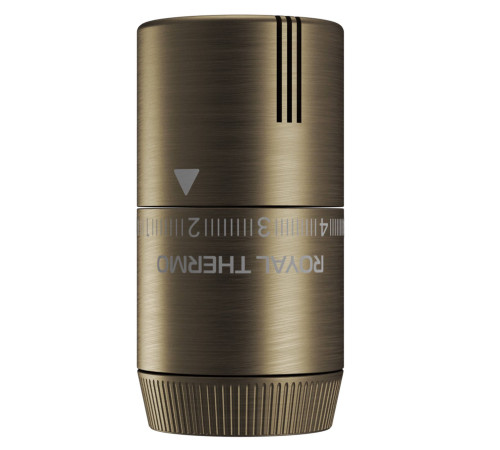 Термоголовка жидкостная Royal Thermo Design M30x1.5 бронза НС-1706257