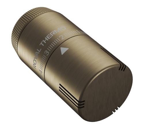 Термоголовка жидкостная Royal Thermo Design M30x1.5 бронза НС-1706257