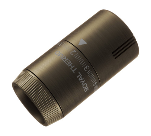 Термоголовка жидкостная Royal Thermo Design M30x1.5 бронза НС-1706257