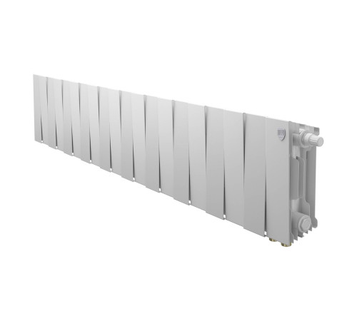 Радиатор биметаллический Royal Thermo PianoForte 200 Bianco Traffico 20 секц. нижнее подключение VDR80 1506322