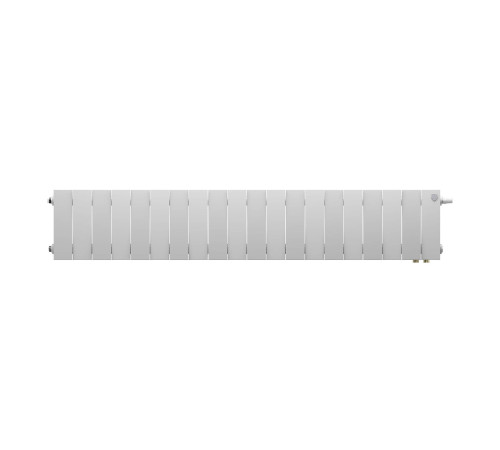 Радиатор биметаллический Royal Thermo PianoForte 200 Bianco Traffico 20 секц. нижнее подключение VDR80 1506322