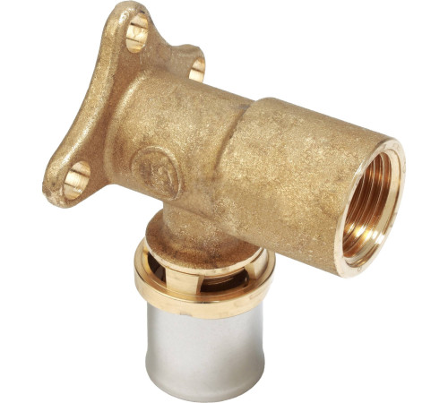 Угольник-пресс Giacomini латунь ВР 20x1/2 с кронштейном RM139Y037